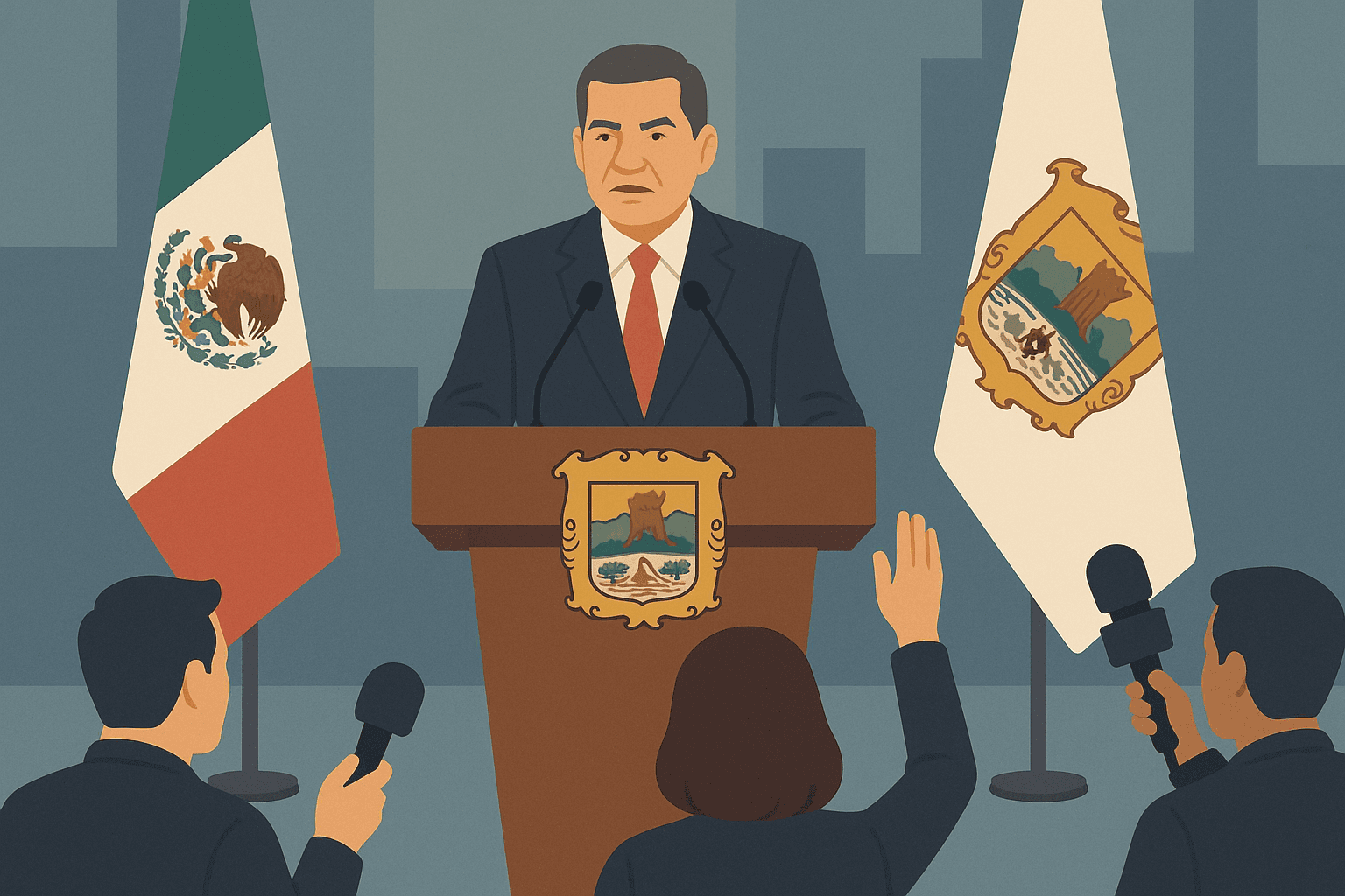 Gobernador de Coahuila presenta balance de julio con 'buenos resultados' en su gestión