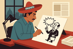 El Sol de México y la tradición del cartón político: medio siglo de sátira que retrata al poder