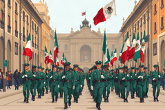 Sheinbaum encabeza el Desfile Militar del 216 aniversario de la Independencia entre tensiones comerciales con EU