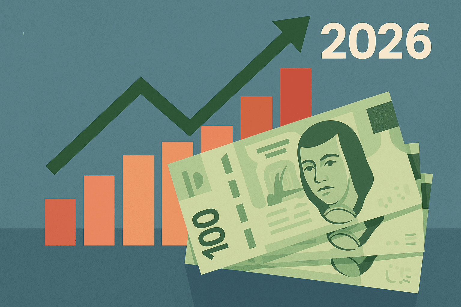 México eleva a 1.2% su proyección de crecimiento económico para 2026