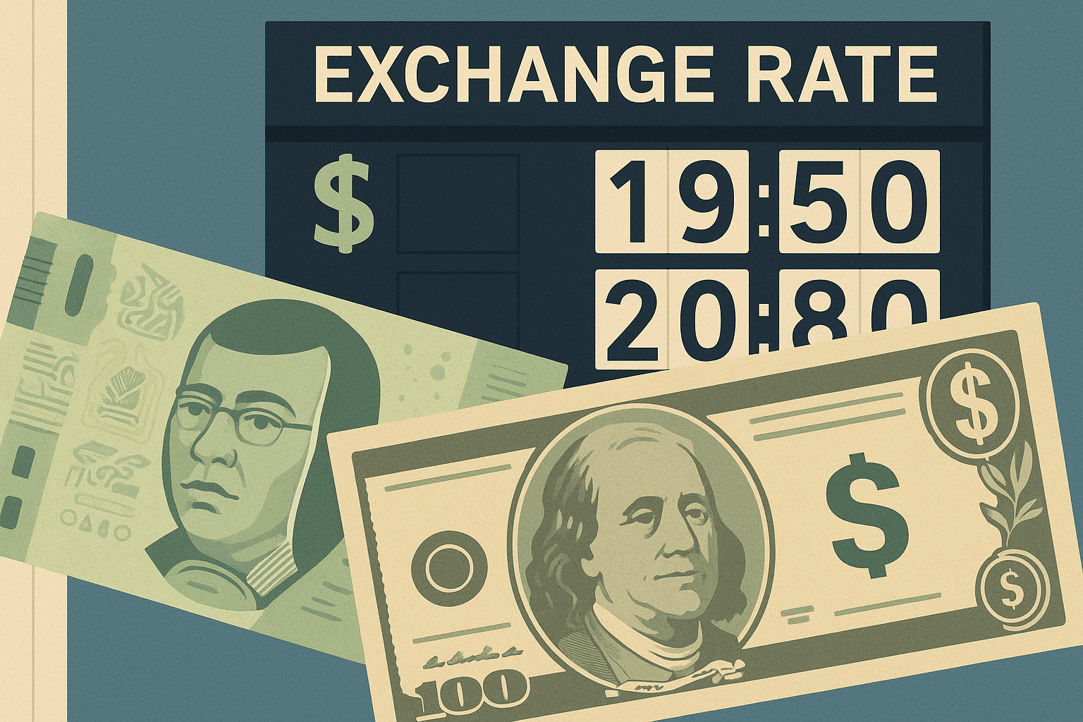 Peso mexicano se estabiliza tras romper la barrera de 17 por dólar
