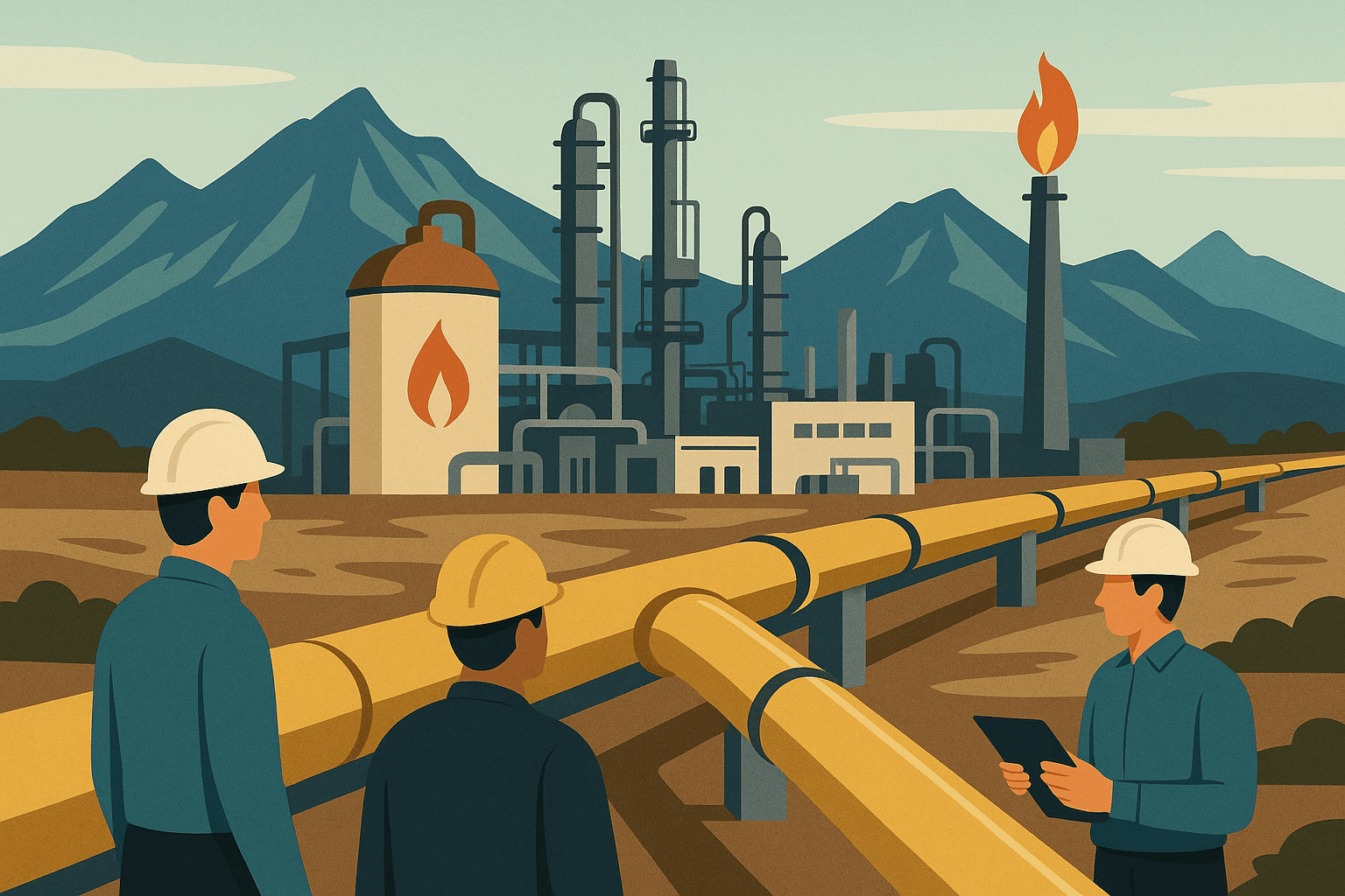 Manolo Jiménez apuesta por el gas natural para impulsar la economía de Coahuila