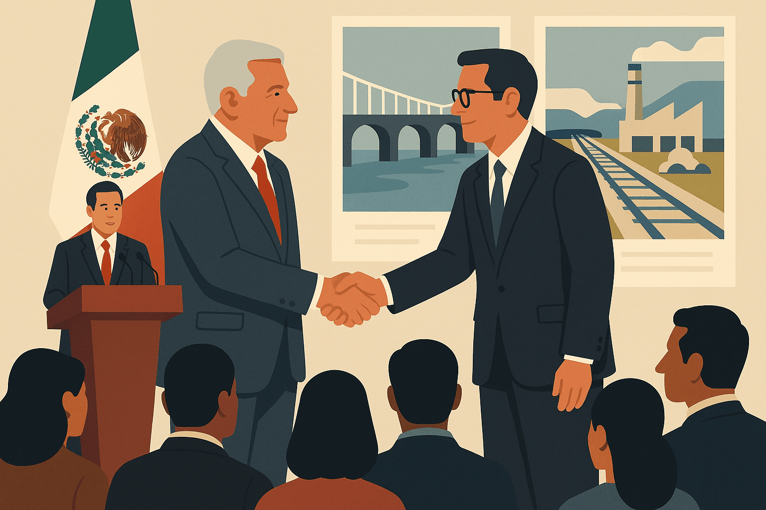 "En alianza con la IP": el discurso que domina la comunicación de los gobiernos estatales en Coahuila