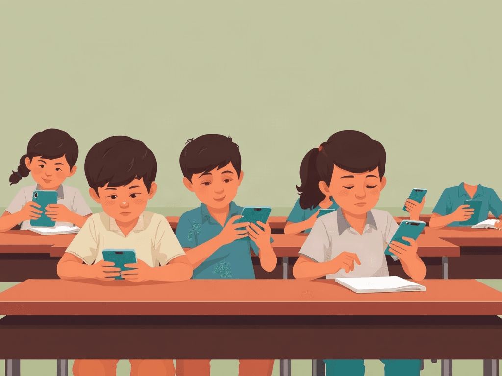 7 de cada 10 niños de primaria usa el celular en clase: Congreso de la CDMX impulsa nueva regulación