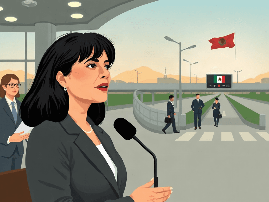 Exsenadora Alejandra León Gastélum desmiente detención en EE.UU.: "Tengo mi visa y todo"
