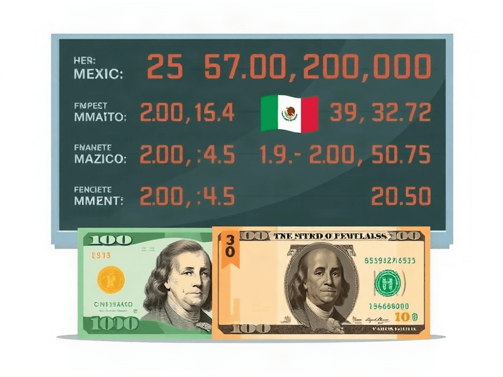 El peso mexicano corta una racha de cuatro días de pérdidas frente al dólar
